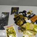 Women Girls Birthday Party Decorations, Rose Gold Foil Fringe Curtain, Happy Birthday Banner, Hanging Star, Metallic Tablecloth, Lipstick Crown Heart Confetti Balloons, Sash for Princess