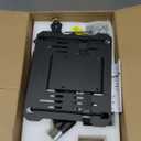 MOUNT PRO Laptop Wall Mount, 2-in-1 Monitor Wall Mount with Vented Tray for 11-17" Notebook/13-32 Computer Screen, Full Motion Adjustable Laptop Holder Stand, Gas Spring Laptop Arm Holds 4.4-22 lbs