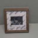 KINLINK Baby Sonogram Picture Frame, Love at First Sight Ultrasound Picture Frame, Pregnancy Gifts for Expecting Mom&Dad, Gender Reveal Party, Baby Keepsake Announcement Rustic Brown (6x6)