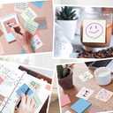 (18 Pack) Sticky Notes 3x3 in Post, Vintage Colors, Sticky Pads, Strong Adhesive, Recyclable, Self-Stick Pads, Easy to Post for Home, Office, Notebook