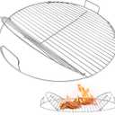 Replacement Cooking Grate, Hinged Cooking Grate for 22 Charcoal Grill
