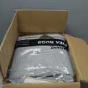 Area Rugs for Living Room 9x12 - Large Machine Washable Vintage Oriental Soft Rug, Low Pile Thin Carpet with Non Slip Backing for Bedroom, Dorm, Under Dining Room Table, Indoor House, Office Decor (Blue/Gray)