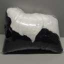 COSUSKET Snug Fit Unisex Adult Onesie Pajamas, Flannel Cosplay Animal One Piece Halloween Costume Sleepwear Homewear (XX-Large, White/Black)