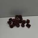 24 Pcs Chair Leg Floor Protectors for Hardwood Floors Silicone Covers to Protect Wood Tile Floors Felt Bottom Furniture Leg Caps Anti-Scratch Reduce Noise (Fit:1.3"-2"), Brown-24pcs, Universal L