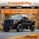 maXpeedingrods Adjustable 0-8" Front Forged Track Bar for Ford F250 F350 2005-2016 4X4 4WD, Panhard Bar Rod