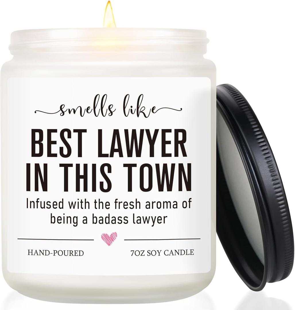 Lawyer Gifts for Women Men, Law School Essentials, Graduation Gifts for Law Students, Future Lawyers, Passing The Bar Exam Gift, Law Office Decor, Funny Christmas Birthday Present for Attorney