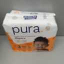 Pura Baby Diapers Size 3 (16-28 lbs) 128 Count Sensitive Skin