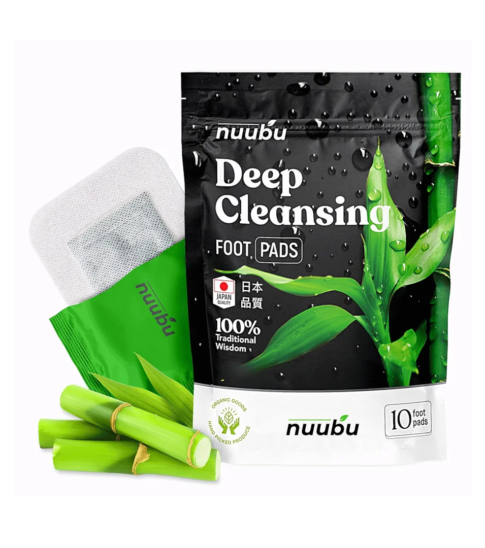 | Deep Cleansing Foot Pads for Better Sleep & Foot Care | Premium Japanese Organic Feet Pads with Ginger Powder 4 Packs