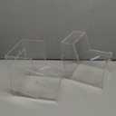 Candy Dispenser - Bulk Acrylic Storage Holder with Two Lids for Countertop or Wall Mount - Store Chocolate, Treats, Sweets, and Snacks (2)