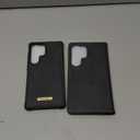 Wallet Case for Samsung Galaxy S25 Ultra Compatible with Magsafe, 2-in-1 PU Leather Flip RFID Blocking Card Holder Stand Shockproof Magnetic Detachable Cover for Galaxy S25 Ultra Case, Black