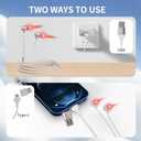 Red Light Therapy for Ears, 650nm LED Plug-in Ear Care Device, Portable USB/Type-C Dual-Power Red Light Therapy with Travel Storage Box, Gentle at-Home Ear Health Support