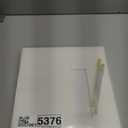 PBF (1 Pack) Photo Booth Album, Guest Book with 2x6 Clear Picture Inserts, White Cover with Plastic Sleeves & White Pages, Scrapbook Album for Photo Strips, Memory Book, Wedding, and Baby Showers