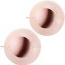 Washable Reusable Gel Lint Roller for Pet Hair, Tecogue Portable Dog Cat Pet Hair Remover for Clothes, Laundries, Sticky Cleaner, Dust Fuzz Fur for Travel Household (Pink-2pcs)