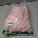 Pink Bow Stuffed Animal Storage Bean Bag Chair Cover (No Filler) Fluffy Fuzzy Plush Bean Bag Chair for Teens Adults Soft Faux Cover for Organizing Plush Toys Clothes Home Supplies (32 x 32 Inch)