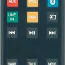 R7114S Replacement Remote Compatible with BlackWeb Sound bar BWA18SB001