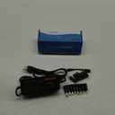 SHNITPWR Universal Power Supply DC 24V 12V 5V 6V 9V 14V 19V Adjustable AC/DC Adapter 100V~240V AC to DC Variable Power Converter Multi-Voltage 3.5V ~ 24V 6A 144W Power Adapter 14 Tips LCD Display