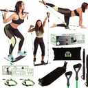 Portable Exercise Equipment for Home Workouts with Best Workout Accessories for Exercise & Fitness Home Gyms- Board,Bar,Resistance Bands Full Body Workout Machine & more at Home Gym Equipment Machines