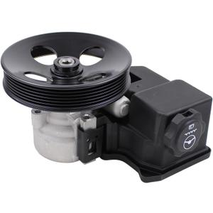 Power Steering Pump with Pulley and Reservoir for Chevrolet Colorado GMC Canyon 2004-2012, Isuzu i-280 i-350 2006, i-290 i-370 2007 2008