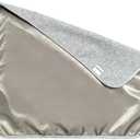 Faraday Blanket: Protection Against Direct Contact from WiFi, Protection Blanket for Cell Phone, Tablet, Electronics (20.5" x 17.5"), Grey