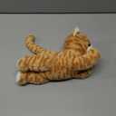 SuzziPals Heatable & Coolable Orange Cat Stuffed Animals, Cute Microwavable Heating Pad Plushies for Soothing & Relaxation, Stuffed Cat Plush Toys, Orange Cat Plushie Toys Gifts