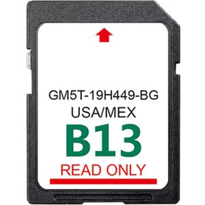 2022 B13 Navigation GPS SD Card Updated B12 B11 Compatible with Lincoln&Ford