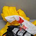 Spooktacular Creations Adults Halloween Inflatable Rubber Chicken Costume, Full Body Blow Up Suit for Cosplay Themed Parties