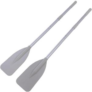 Yosoo Health Gear Aluminum Alloy Dinghy Paddle Set Ribbed Blades, 2 PCS