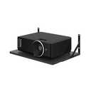 AREAJD All Black Small Mini Projector Mount, Foldable, Compatible with Projectors, Wall Mount, Projector Shelf, Holder Stand Accessories