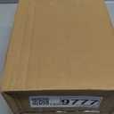 Gold Glass Vase for Flower, Flower Vase for Bouquet, Modern Glass Vases, Ribbed Vases for Living Room, Bedroom, Dining Table, Office, Wedding, Centerpieces, 8 Inches (Large)