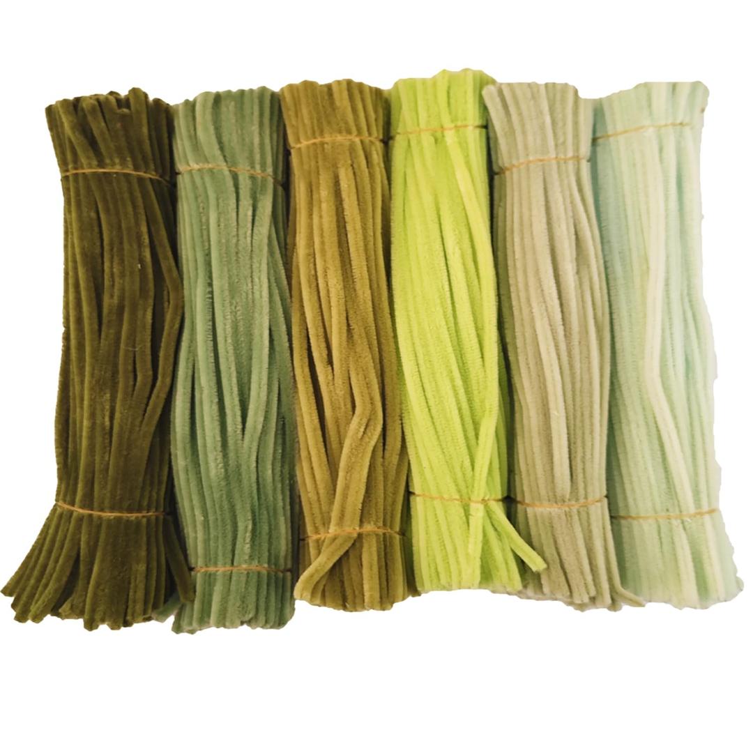 600 Pieces Green Pipe Cleaners Craft Flower Kit, Chenille Stems for Flowers Craft Supplies Fluffy Fuzzy Sticks for DIY Art Projects Creative Gift Wrapping Party Decorations, 12 Inch (Light Green) 600 Pieces Green Pipe Cleaners Craft Flower Kit, Chenille Stems for Flowers Craft Supplies Fluffy Fuzzy Sticks for DIY Art Projects Creative Gift Wrapping Party Decorations, 12 Inch (Light Green)