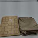 Bedsure Satin Pillowcases, Similar to Silk Pillow Cases Queen Size Set of 2, Pillow Case for Sleeping Women with Envelope Closure, Gifts for Women Men, Khaki, 20x30 Inches (11 - Taupe)