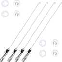 MVW7230HW0 MVW7232HW0 WTW7120HW0 WTW8127LC0 Washer Suspension Rods Fit for Maytag Whirlpool Washer MVW7230HC0 MVW7230HC1 MVW7230HW1 MVW7232HC0 MVW7232HC2 MVW7232HW1 MVW7232HW2 WTW6150PW0 WTW6157PB0