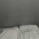 JOLLYVOGUE Ivory King Size Comforter Sets 7 Pieces, Pintuck Bed in a Bag Comforter Set for Bedroom, Bedding Comforter Sets with Comforter, Sheets, Ruffled Shams & Pillowcases (King(102"x 90"))