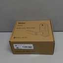 Veise VE019 Fingerprint Smart Lever Lock - APP Control, Keypad Door Lock with Handle, Keyless Entry for Front Door and Bedroom, Electronic Digital Knob, Remote Grant, IP55 Weatherproof, Matte Black