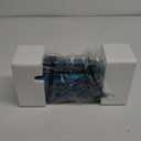 METRONIC Impulse Heat Sealer 8 Inch, Manual Bags Sealer Heat Sealing Machine Impulse, Sealer Machine for Plastic Bags PE PP Bags with Extra Replace Element Grip (Blue)