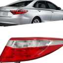 RH Tail Light Replacement for Toyota Camry 2015 2016 2017 Rear Tail Lamp Assembly TO2805121 8155006640 Passenger Side