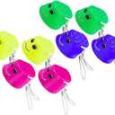 NUOBESTY Bucket Walking Stilts Walking Cups Sensory Training Stilts Equipment for Children Kids Balance and Coordination, Strength Ability Developing, 8pcs