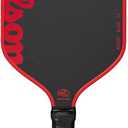 WILSON Blaze Series Pickleball Paddles - Grip Size 2-4 1/4", Black/Red