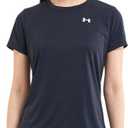 Under Armour Women's Tech Short Sleeve Crew (Black, S)