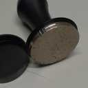 Normcore 53.3mm Espresso Tamper V4.1 Mini, Spring-Loaded Coffee with Click Feedback, Self-Leveling Stainless Steel Flat Baffle, Compatible with Breville Sage 54mm Portafilters, Black