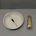 CAROTE Non Stick Frying Pan Skillet, Omelet Pan, Healthy Non Toxic Granite Chef Pan, Induction Compatible Egg Frying Pan with Heat-Resistant Handle, PFOA-Free,Cream White, 8"