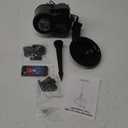 Happy Diwali Projector Lights Outdoor, 2-in-1 Moving Patterns Projector, Festival LED Projection Lamp with 4 Slides, Waterproof Dynamic Rotation Light for Home Garden Yard Patio Party Decorations