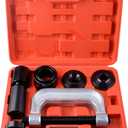 Ball Joint Press & U Joint Removal Tool Kit with 4x4 Adapters for Most 2WD and 4WD Cars and Light Trucks