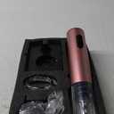 Secura Electric Wine Opener, Automatic Electric Wine Bottle Corkscrew Opener with Foil Cutter, Rechargeable (Rose Gold)
