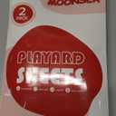 Moonsea Pack and Play Sheets, 2 Pack Mini Crib Sheets, Stretchy Playard Fitted Sheet, Compatible with Graco Pack n Play, Soft and Breathable Material, Stars & Bunny