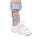 Medical AFO Foot Drop Brace - Drop Foot Braces for Walking - AFO Brace Walking with Shoe - Ankle Foot Orthosis for Stroke - Drop Foot Stabilizer Support for Men & Women Medium-Right (Comfort) 9.5"