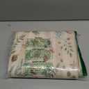 Lahome Boho 2x4 Beige Bathroom Runner Rugs Non Slip Washable, Insect Botanical Runners for Hallways Soft Kitchen Carpet Runner, Indoor Runners for Entryway Laundry Bedroom(Beige,2x4)