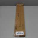 TYRON 2 Pack Screwed Sash Curtain Rod Adjustable 18-30 Inch, 3/8 In. Diameter, French Door Curtain Rods (Nickel)