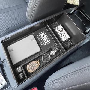 Center Console Organizer Compatible with 2021 2022 2023 2024 2025 Kia K5 DL3 GT Line Interior Accessories, ABS Insert Tray Armrest Storage Box, Black