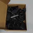 20pcs 54x9mm Black Replacement Bed Slat Plastic End Caps Holders for Holding Securing Wooden Slats Bed Base,Width 54mm x Height 9 mm (Inside Dimension)